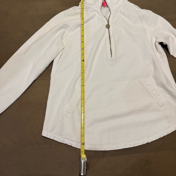 Lilly Pulitzer White Garment with Pink Label - Picture 4 of 9